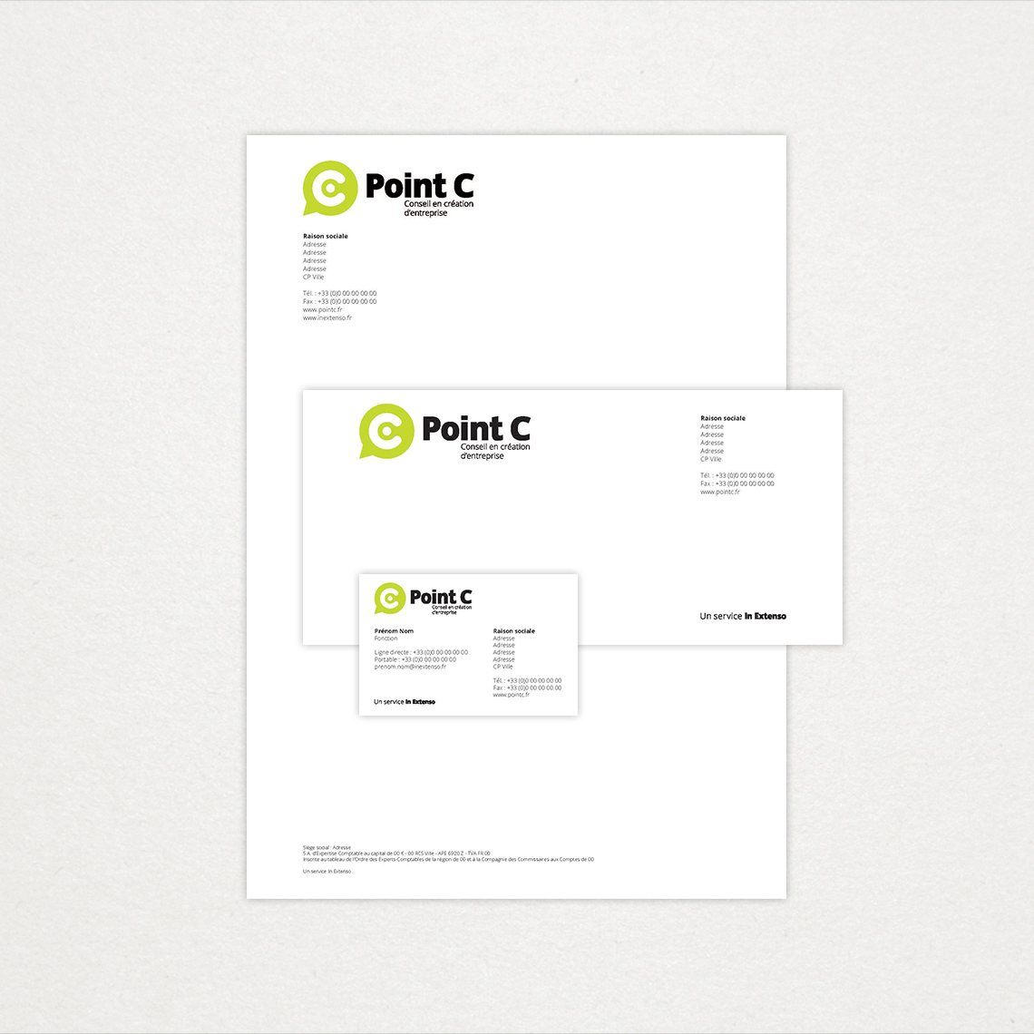 Corporate design - Papetrie d'entreprise